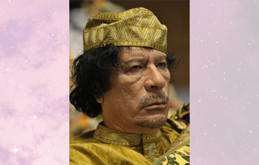 Thème Astral Mouammar Kadhafi