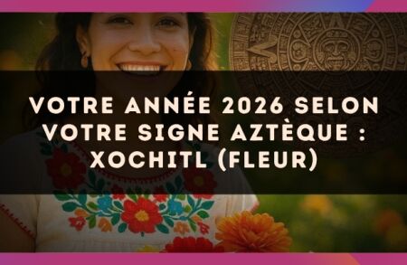 Votre année 2026 selon votre signe Aztèque : Xochitl (Fleur)