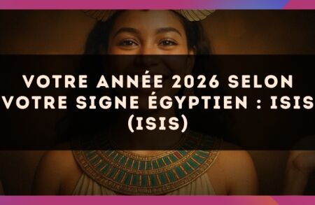 Votre année 2026 selon votre signe égyptien : Isis (Isis)