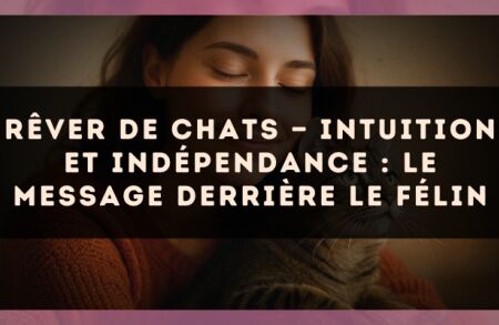 Rêver de chats — Intuition et indépendance : le message derrière le félin
