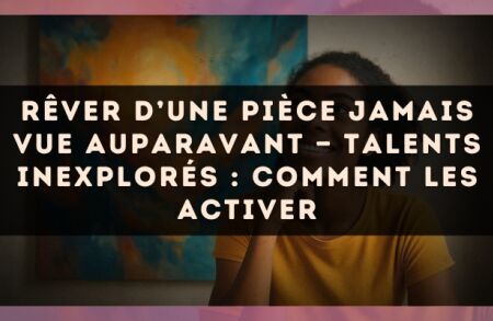 Rêver d’une pièce jamais vue auparavant — Talents inexplorés : comment les activer