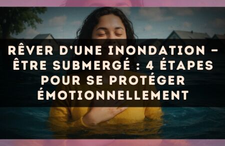 Rêver d’une inondation — Être submergé : 4 étapes pour se protéger émotionnellement