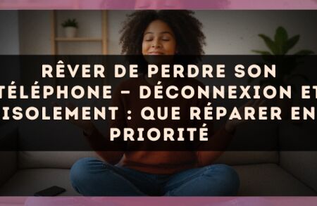 Rêver de perdre son téléphone — Déconnexion et isolement : que réparer en priorité