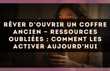Rêver d’ouvrir un coffre ancien — Ressources oubliées : comment les activer aujourd’hui