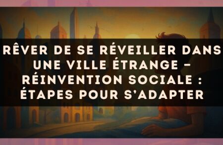 Rêver de se réveiller dans une ville étrange — Réinvention sociale : étapes pour s’adapter