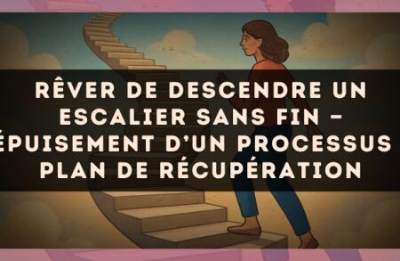 Rêver de descendre un escalier sans fin — Épuisement d’un processus : plan de récupération