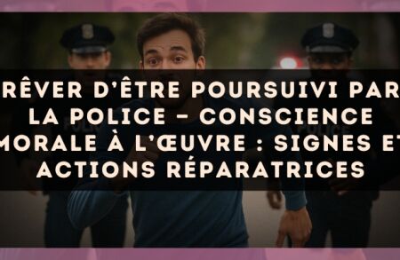 Rêver d’être poursuivi par la police — Conscience morale à l’œuvre : signes et actions réparatrices