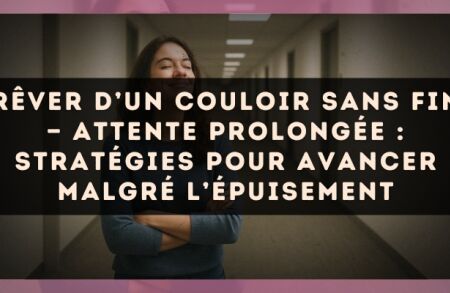 Rêver d’un couloir sans fin — Attente prolongée : stratégies pour avancer malgré l’épuisement