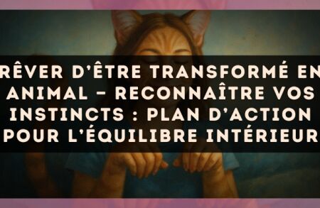 Rêver d’être transformé en animal — Reconnaître vos instincts : plan d’action pour l’équilibre intérieur