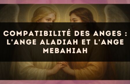 Compatibilité des anges : l'Ange Aladiah et l'Ange Mebahiah