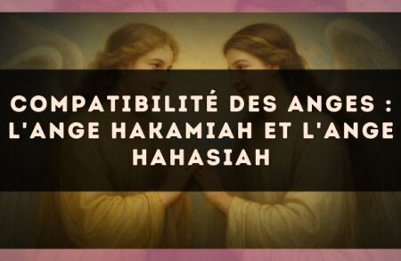 Compatibilité des anges : l'Ange Hakamiah et l'Ange Hahasiah