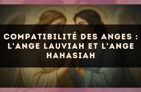 Compatibilité des anges : l'Ange Lauviah et l'Ange Hahasiah