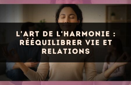 L'art de l'harmonie : rééquilibrer vie et relations