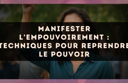 Manifester l'empouvoirement : techniques pour reprendre le pouvoir