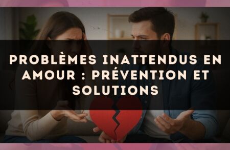 Problèmes inattendus en amour : prévention et solutions