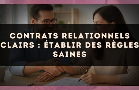 Contrats relationnels clairs : établir des règles saines