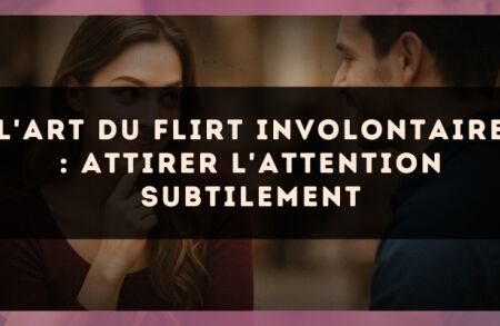 L'art du flirt involontaire : attirer l'attention subtilement