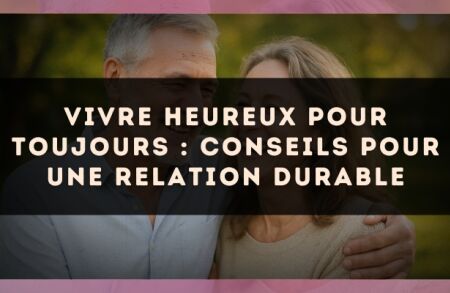 Vivre heureux pour toujours : conseils pour une relation durable