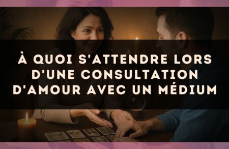 À quoi s'attendre lors d'une consultation d'amour avec un médium