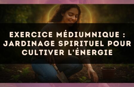 Exercice médiumnique : Jardinage spirituel pour cultiver l'énergie