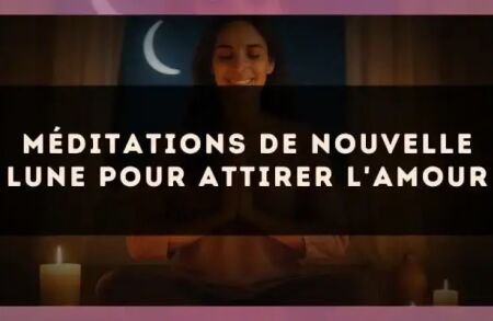 Méditations de nouvelle lune pour attirer l'amour
