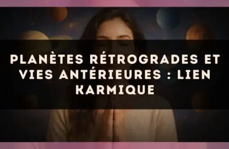 Planètes rétrogrades et vies antérieures : lien karmique
