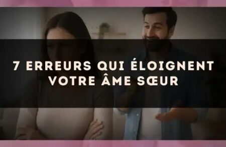 7 erreurs qui éloignent votre âme sœur