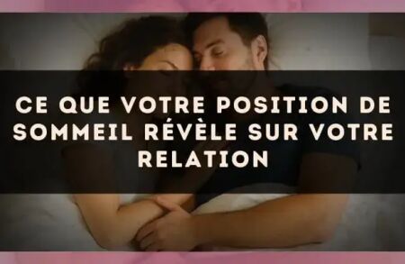 Ce que votre position de sommeil révèle sur votre relation