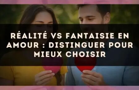 Réalité vs fantaisie en amour : distinguer pour mieux choisir