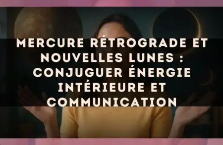 Mercure rétrograde et nouvelles lunes : conjuguer énergie intérieure et communication