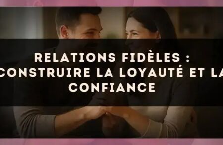 Relations fidèles : construire la loyauté et la confiance