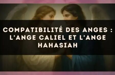Compatibilité des anges : l'Ange Caliel et l'Ange Hahasiah