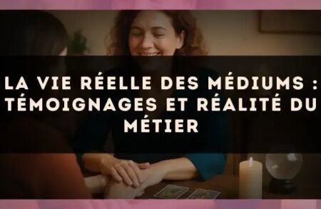 La vie réelle des médiums : témoignages et réalité du métier