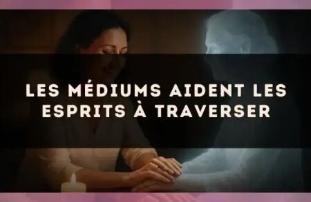 Les médiums aident les esprits à traverser