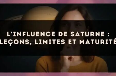 L'influence de Saturne : leçons, limites et maturité