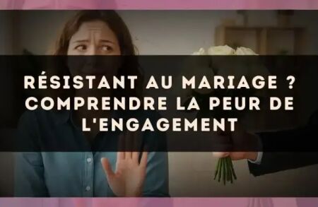 Résistant au mariage ? Comprendre la peur de l'engagement