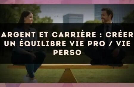 Argent et carrière : créer un équilibre vie pro / vie perso
