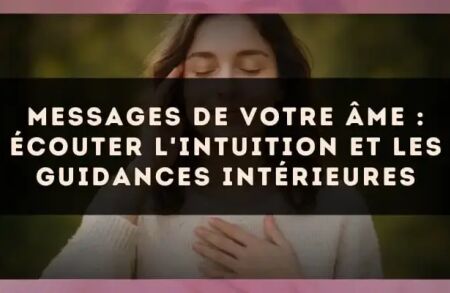 Messages de votre âme : écouter l'intuition et les guidances intérieures