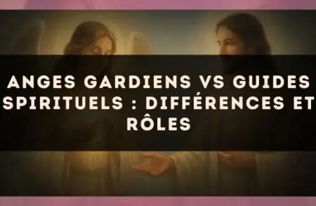 Anges gardiens vs guides spirituels : différences et rôles