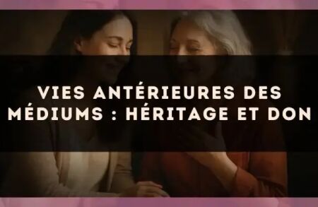 Vies antérieures des médiums : héritage et don