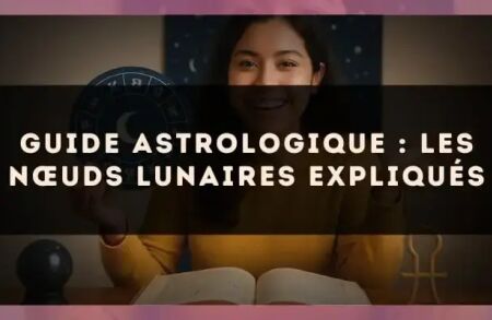 Guide astrologique : les nœuds lunaires expliqués
