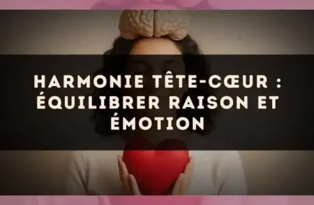 Harmonie tête-cœur : équilibrer raison et émotion