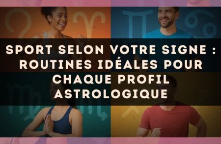 Sport selon votre signe : routines idéales pour chaque profil astrologique