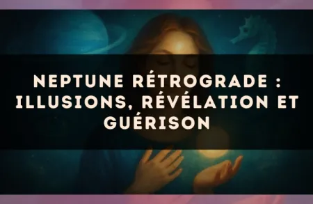 Neptune rétrograde : illusions, révélation et guérison