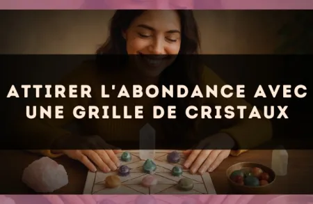 Attirer l'Abondance avec une Grille de Cristaux