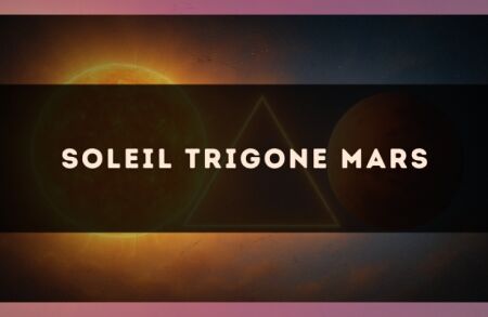 Soleil trigone Mars