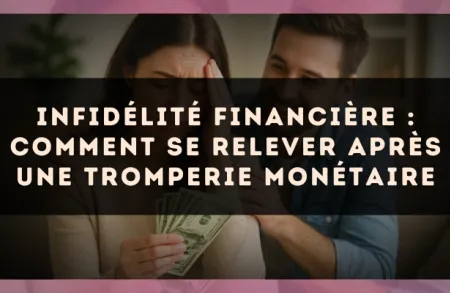 Infidélité financière : comment se relever après une tromperie monétaire