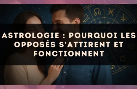 Astrologie : pourquoi les opposés s'attirent et fonctionnent
