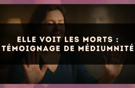 Elle voit les morts : témoignage de médiumnité