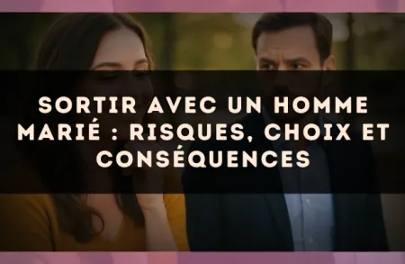 Sortir avec un homme marié : risques, choix et conséquences